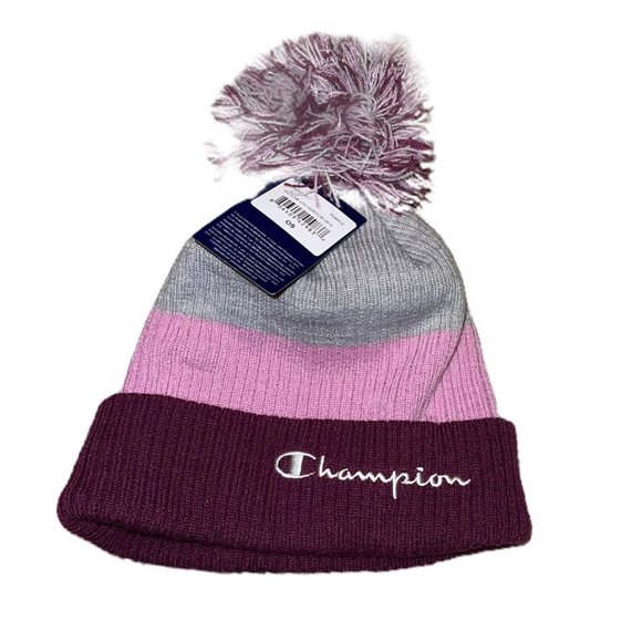 Champion Beanie Pom Pom Beanie | Poshmark